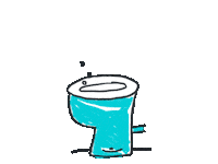 Toilet Snorkel Sticker by SWM Magdeburg