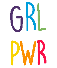 Happy Women Power Sticker