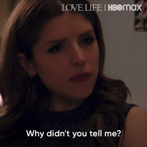 Why Didnt You Tell Me Anna Kendrick GIF by HBO Max