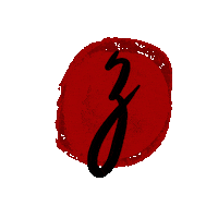 Lettering Blood Sticker