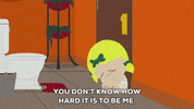 toilet crying GIF by South Park 