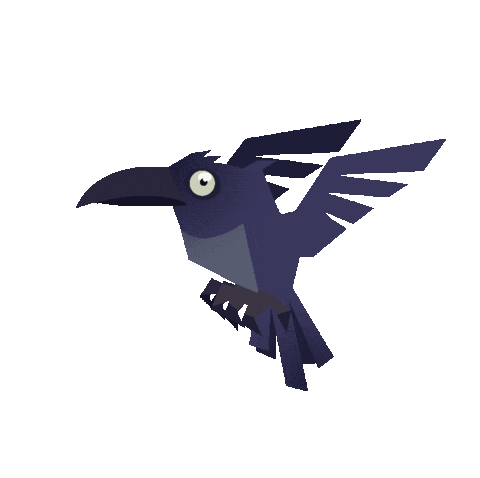 Halloween Bird Sticker by jellydavies
