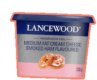 Cream Cheese Sticker by Lancewood
