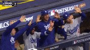 Celebrate Los Angeles Dodgers GIF by MLB
