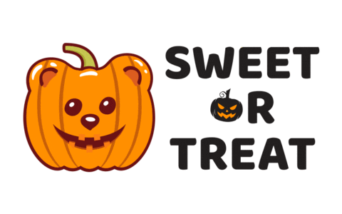 Trick Or Treat Halloween Sticker by sweetstore