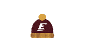 winter hat Sticker by Eastern Kentucky University