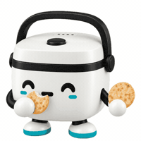 Snacking As Seen On Tv GIF by Rice Robot