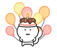 Celebrate Happy Birthday Sticker by Kcomics