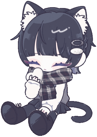 Chiyoneko Sticker by akaKUMA