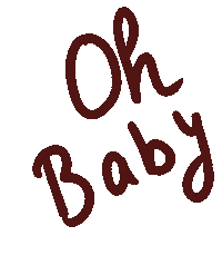 Oh Baby Sticker