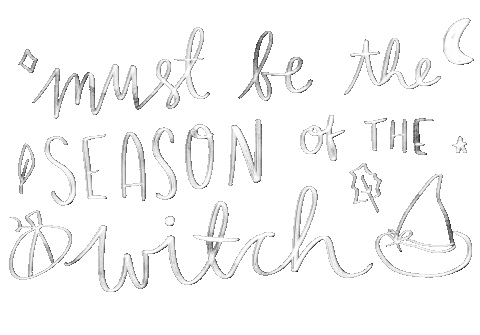 Season Of The Witch October Sticker