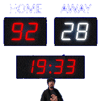 28 Away Sticker