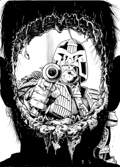 judge dredd eww GIF by Cheezburger