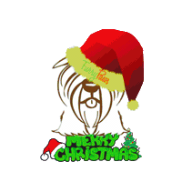 Merry Christmas Sticker by Furry Paws