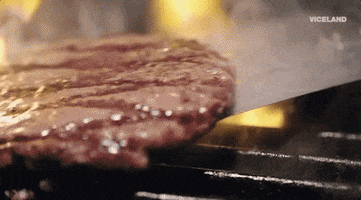 Burger Grill GIF by HUANG'S WORLD