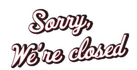 Podcast Sticker by Sorry We're Closed