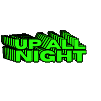 timpoulton club nightlife late night up all night Sticker