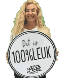 Luv Spakenburg Sticker by 100%LEUK