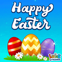 Easter Eggs GIF by Lucas and Friends by RV AppStudios