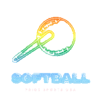 Home Run Pride Sticker by PrideSports