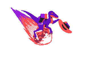 Pixel 8Bit Sticker by Airplan