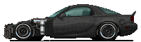 Sports Car Racing Sticker