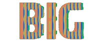 Glitch Text Sticker
