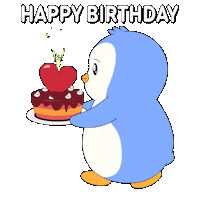 Happy Birthday Sticker by Pudgy Penguins