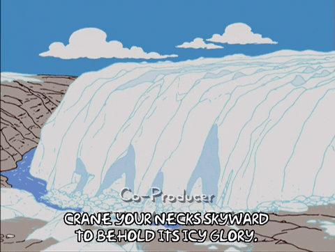 Episode 11 Ice GIF by The Simpsons
