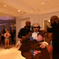 Resisting Security Guard GIF