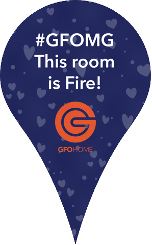 GFO-Home real estate realtor new home home buying Sticker