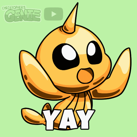 Happy Lets Go GIF by Christophers Genie