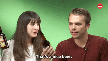 Drinking Beer GIF by BuzzFeed