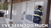 Look Away Too Much GIF by StittsvilleOnPatrol