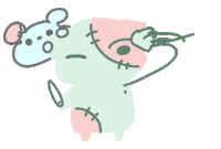 Cat Animation Sticker by Bakechi