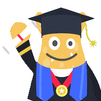 Graduacion Toga Sticker by katapum
