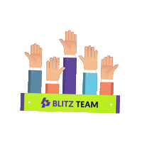Blitz Sticker by Aligned Studios