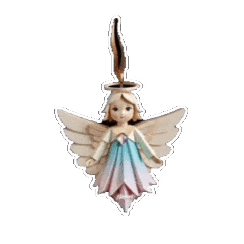Nissart christmas xmas angel christmastree Sticker