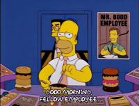 Working Season 8 GIF by The Simpsons