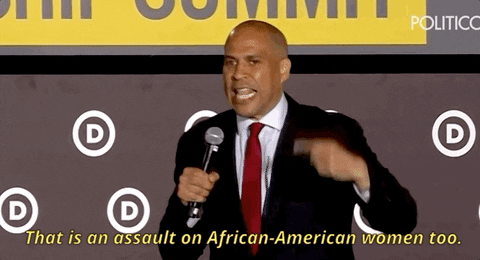Cory Booker Hyde Amendment GIF by GIPHY News