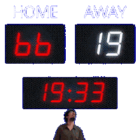 19 Away Sticker
