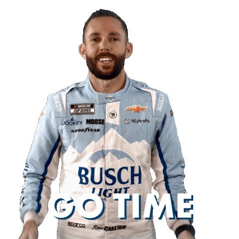 Ross Chastain Go Time Sticker by Busch Beer