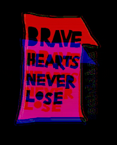 schiikaa hearts motivation winning brave GIF
