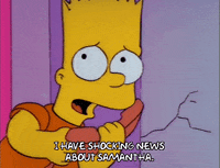 Gossiping Season 3 GIF by The Simpsons