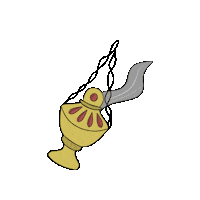 Weihrauch Sticker by katholisch.de