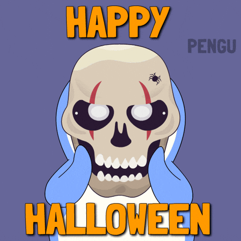 Trick Or Treat Halloween GIF by Pudgy Penguins