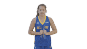 Kicking Field Hockey Sticker by Delaware Blue Hens