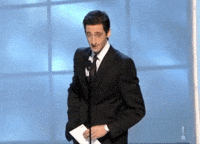 adrien brody oscars GIF by The Academy Awards