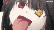 Date A Live Tongue GIF