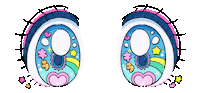 Eyes Mog Sticker